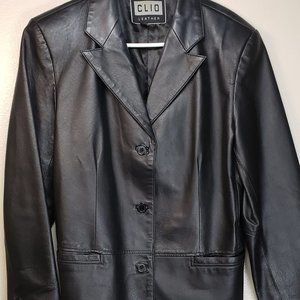 Clio leather jacket